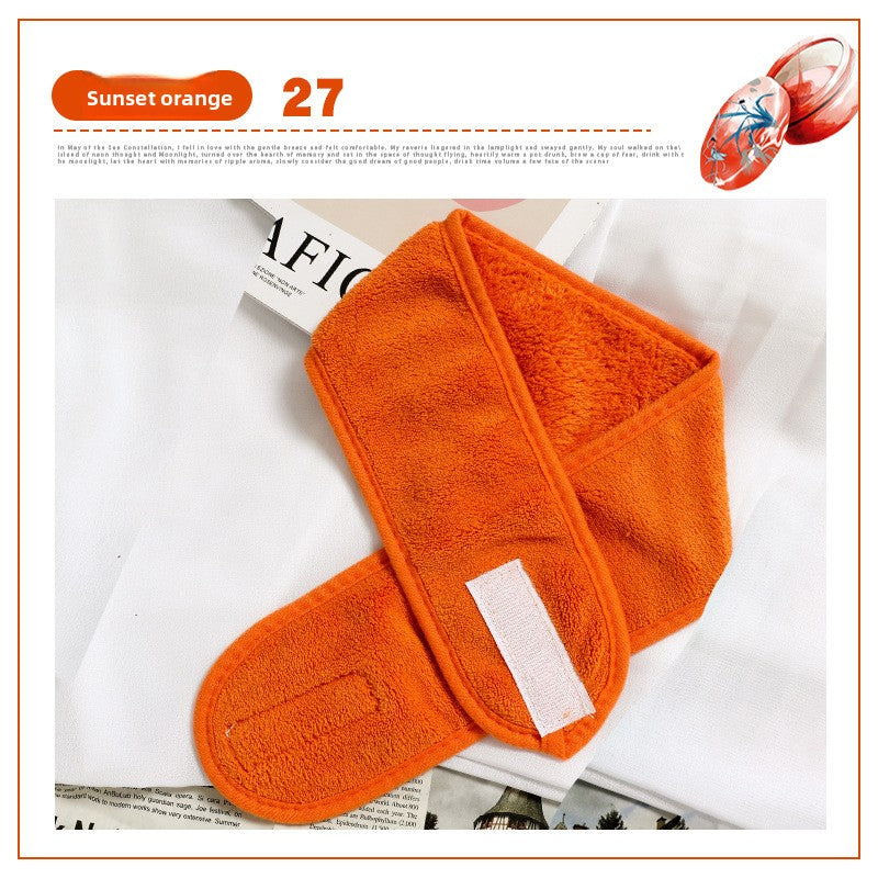 Adjustable Velcro Headband for Sports Yoga and Skincare