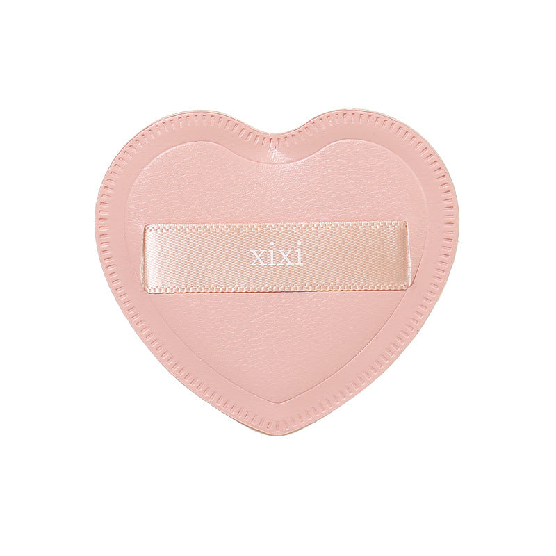 Heart-Shaped Dual-Use Makeup Sponge Puff