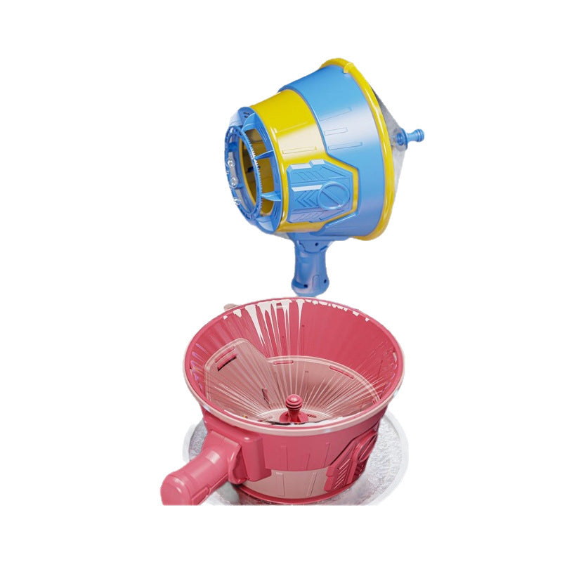 Handheld Air Cannon Bubble Machine for Kids