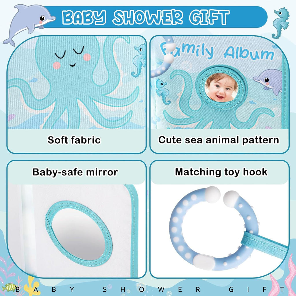 Baby Growth Memory Photo Cloth Book