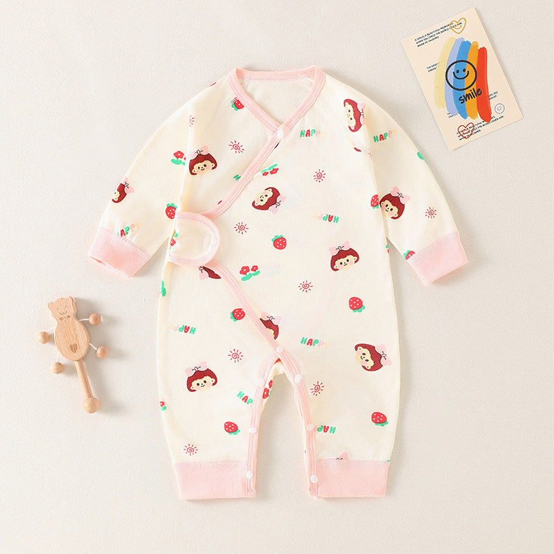Baby Cotton Jumpsuit Long Sleeve Romper