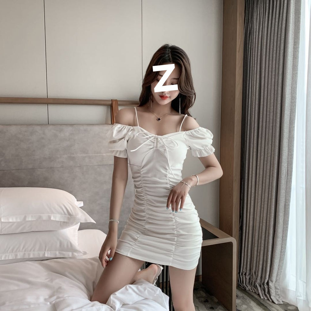 V-Neck Fishtail Dress