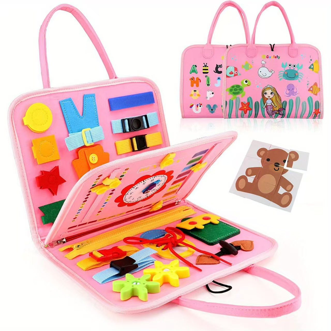 Infant Felt Early Education Learning Board