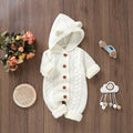 Childrens Knitted Hooded Romper
