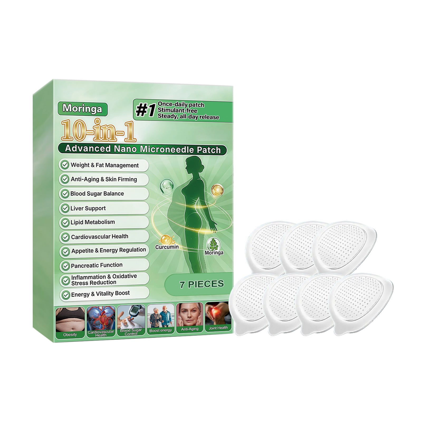 Healrize Moringa Nano Microdarts Skincare Patch