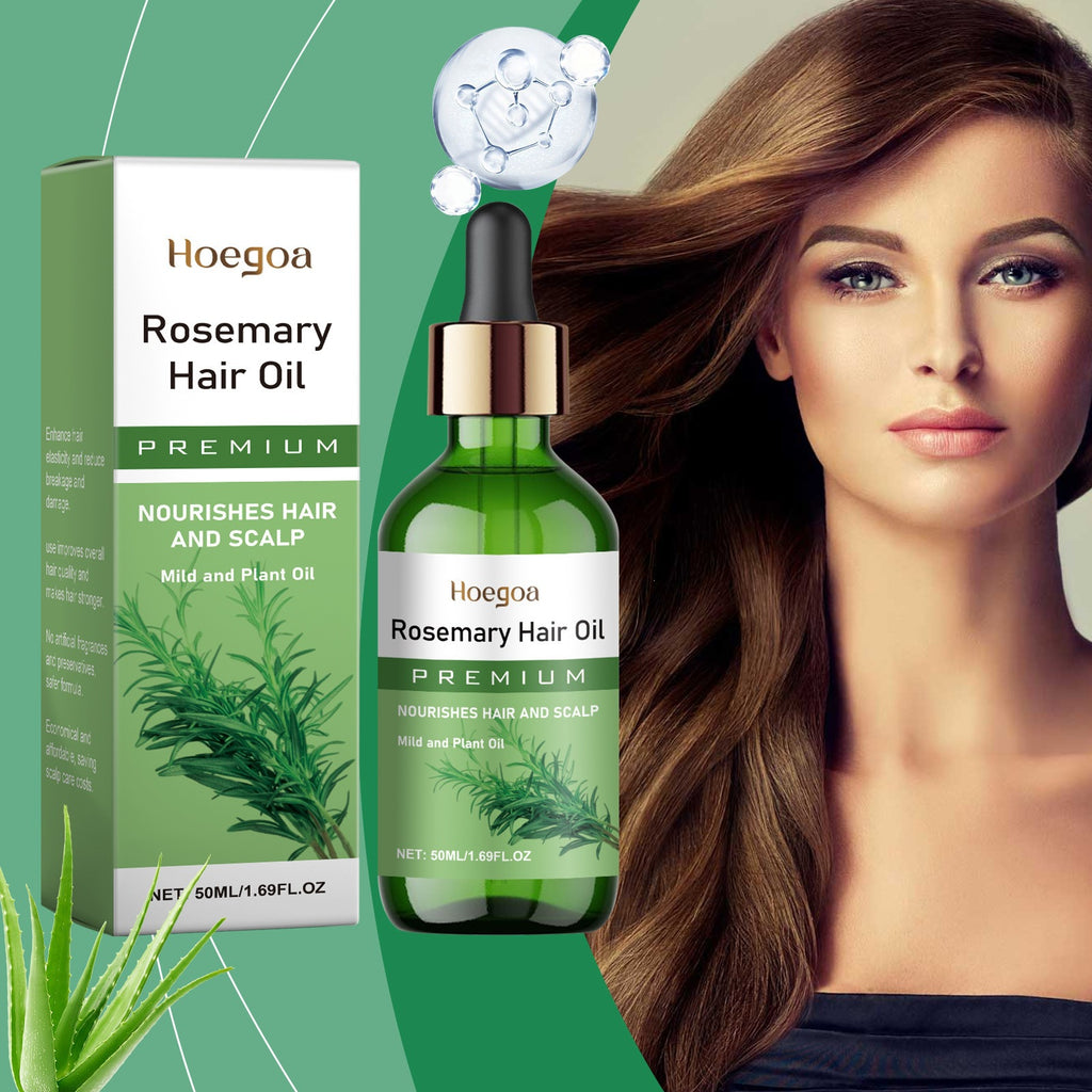 Fortifying, Smoothing, and Nourishing Hair Care Rosemary Essential Oil