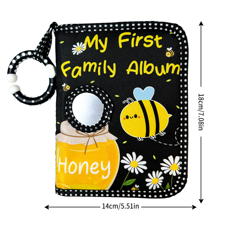 Baby Growth Memory Photo Cloth Book