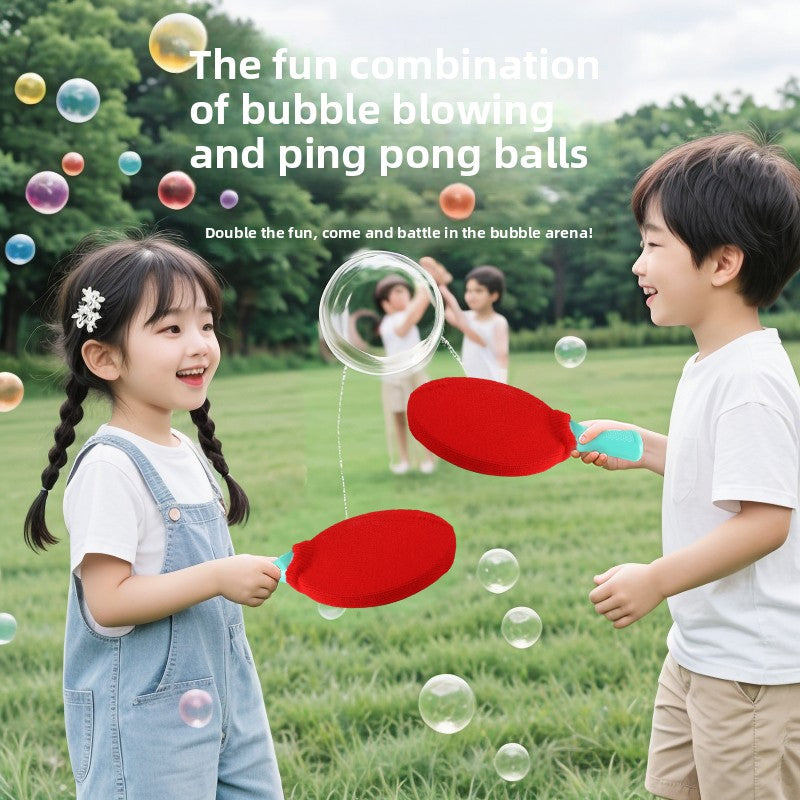 Elastic Bubble Blowing Ping Pong Balls for Kids Outdoor Play