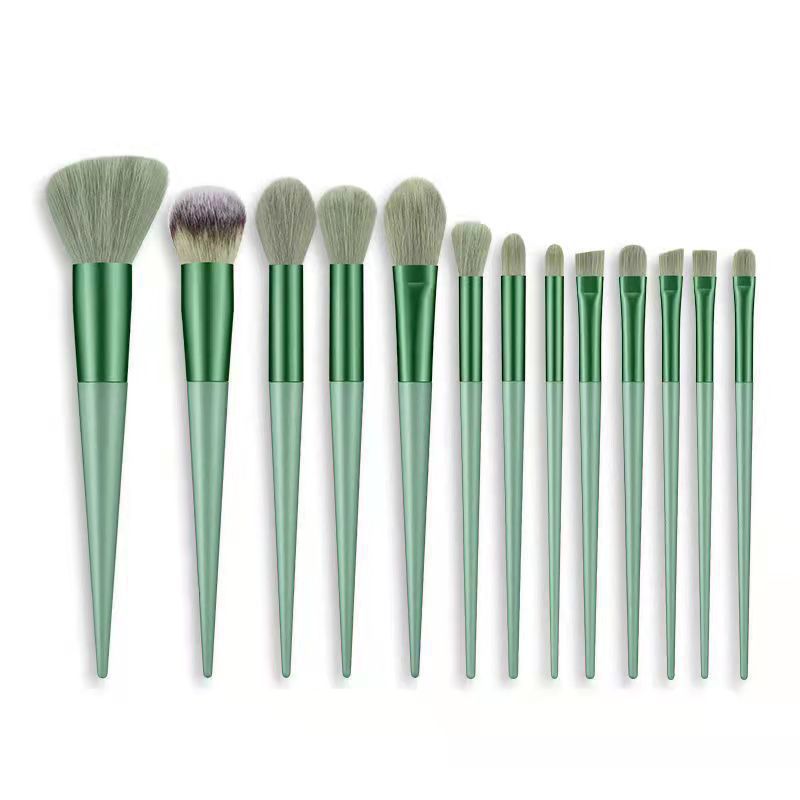 13-Piece Makeup Brush Set with Velvet Bag