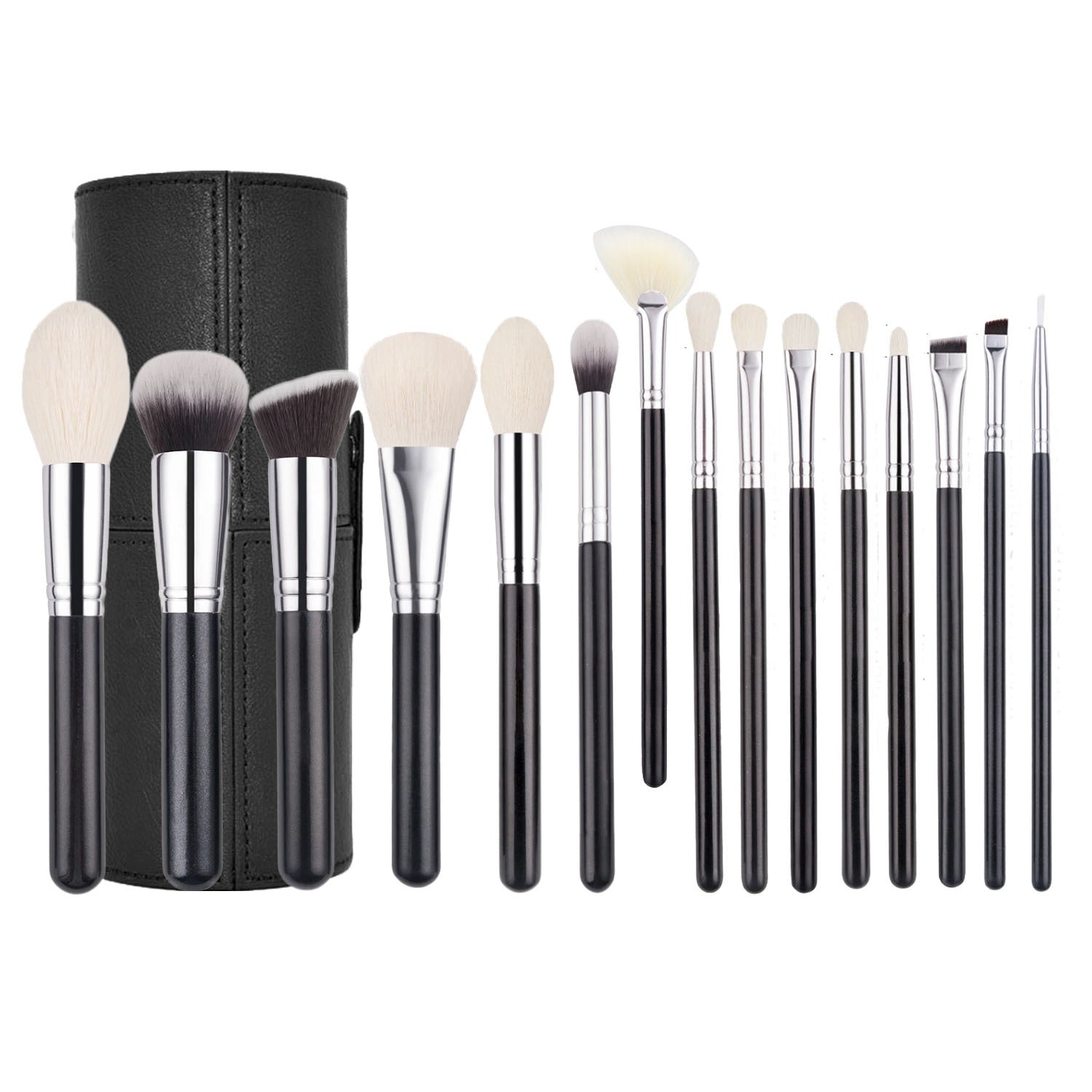 Wool makeup brush