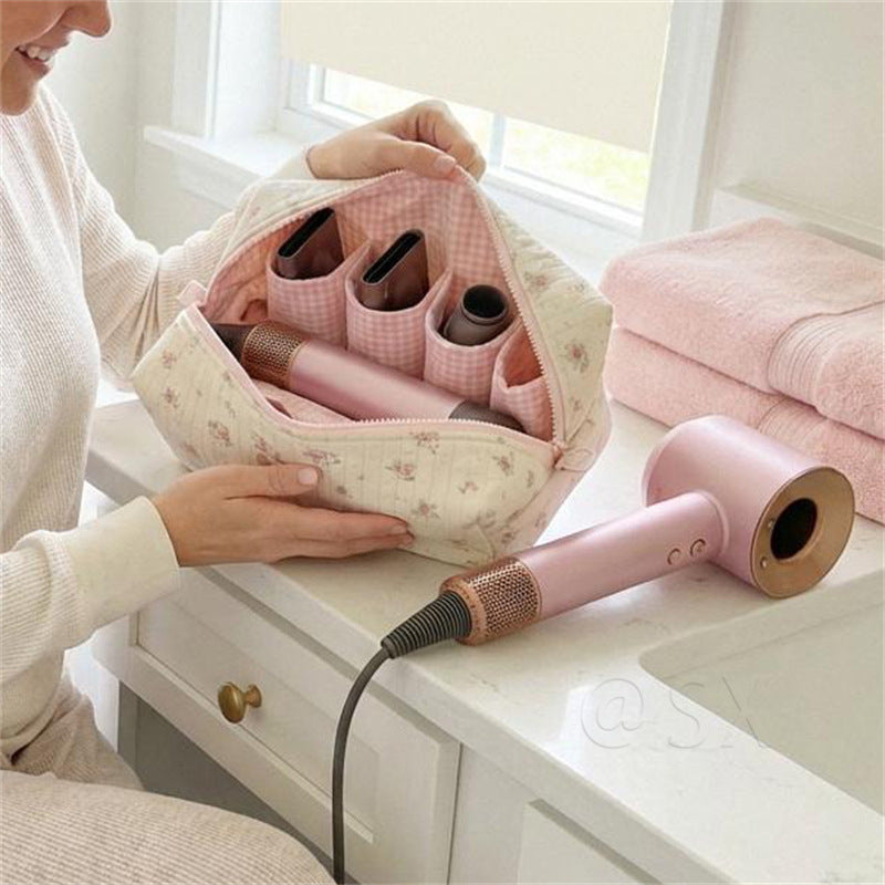 Floral Travel Makeup Bag