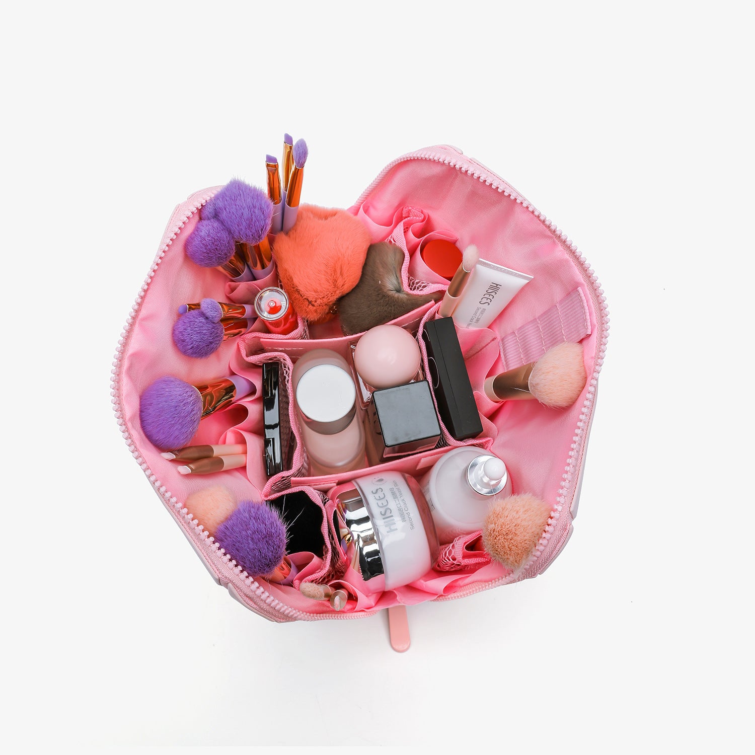 Stylish Leather Makeup Bag