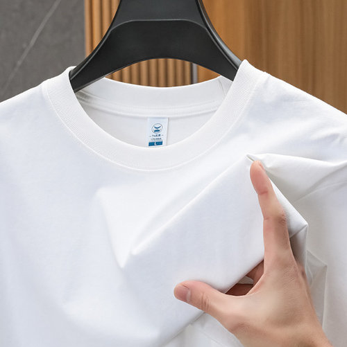 100% Pure Cotton Short-Sleeve T-Shirt for Men