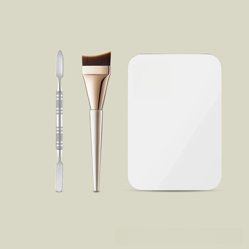 Professional Fishtail Makeup Brush Set with Palette