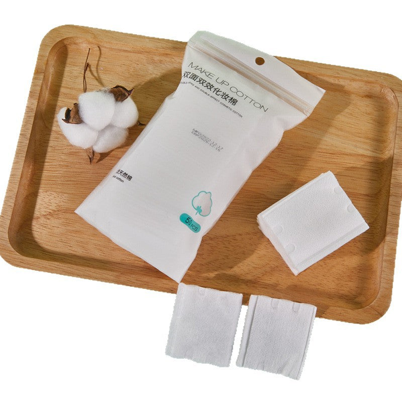 Three-Layer Pure Cotton Makeup Remover Pads