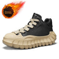 Winter Men High Top Velvet Thickened Cotton Shoes