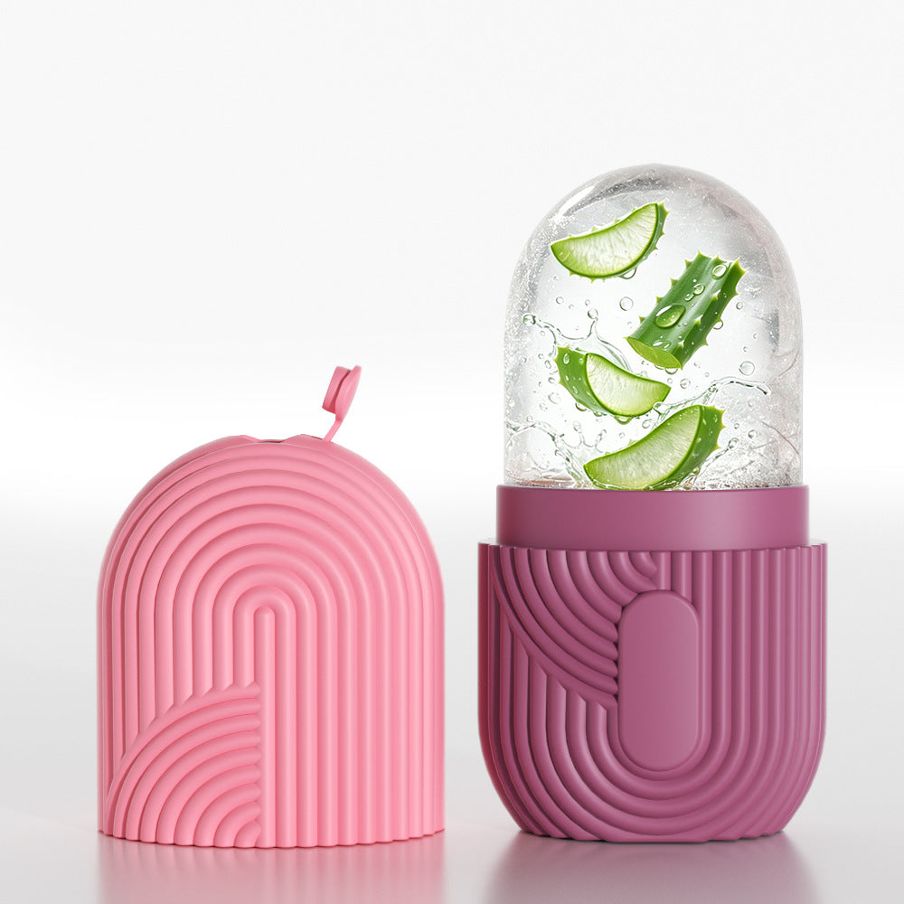 Silicone Facial Ice Cube Mold for Skincare