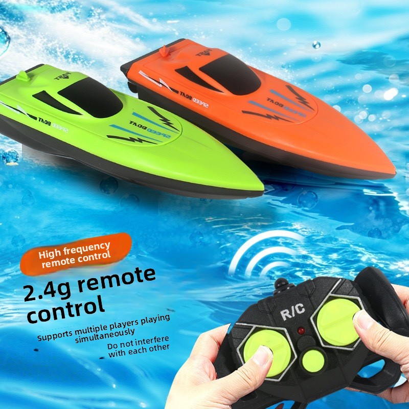 Electric Remote Control Speedboat Toy for Kids