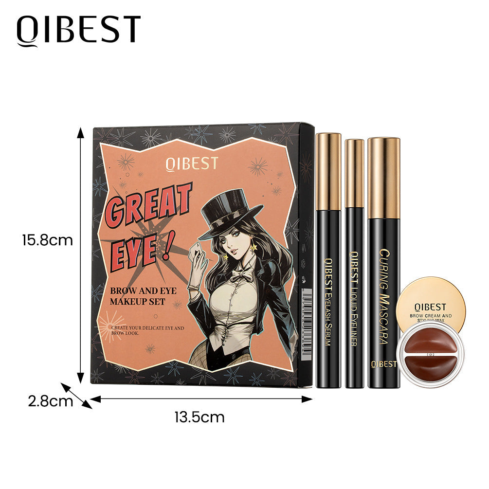 Waterproof Eyebrow and Eye Makeup Kit