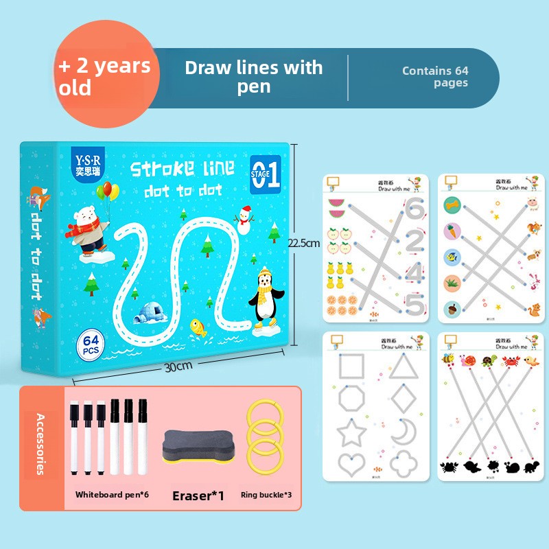 Childrens Pen Control Training Activity Book