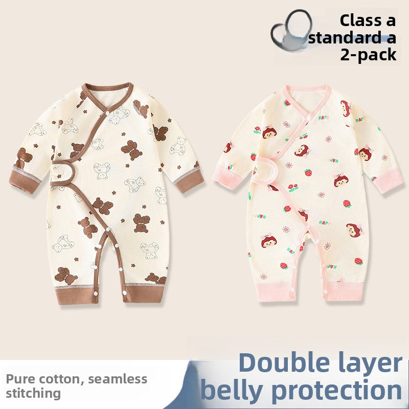 Baby Cotton Jumpsuit Long Sleeve Romper