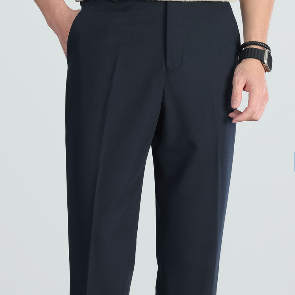 Lightweight Non-Iron Business Trousers for Men