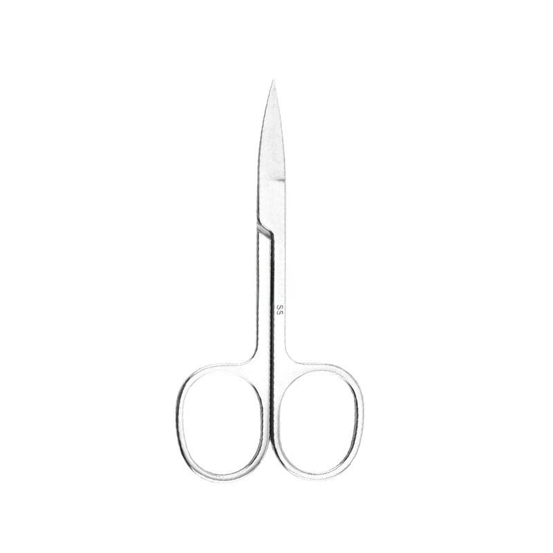 Stainless Steel Beauty Scissors for Eyebrow and Nose Hair Trimming, Makeup Tool
