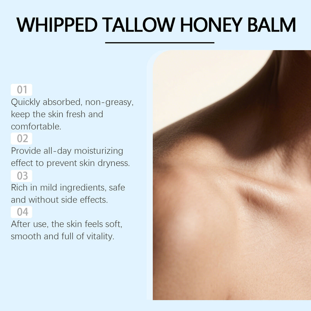 Oceaura Beef Tallow Honey Skincare Balm