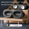 3D Contoured Sleep Mask for Men Women Light Blocking Soft Viscose Fiber Eye Mask with Cute Patterns