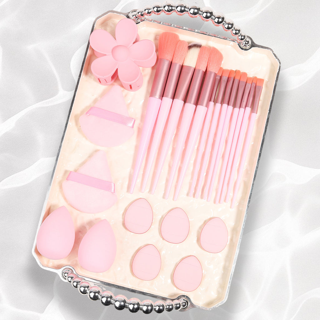 Makeup brush grab set