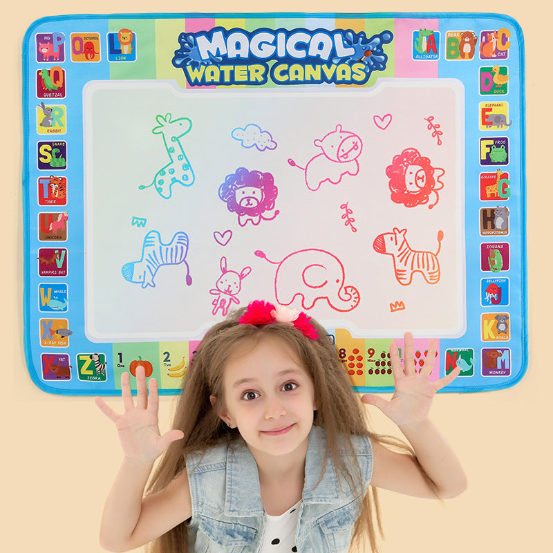 Magic Water Painting Canvas for Kids