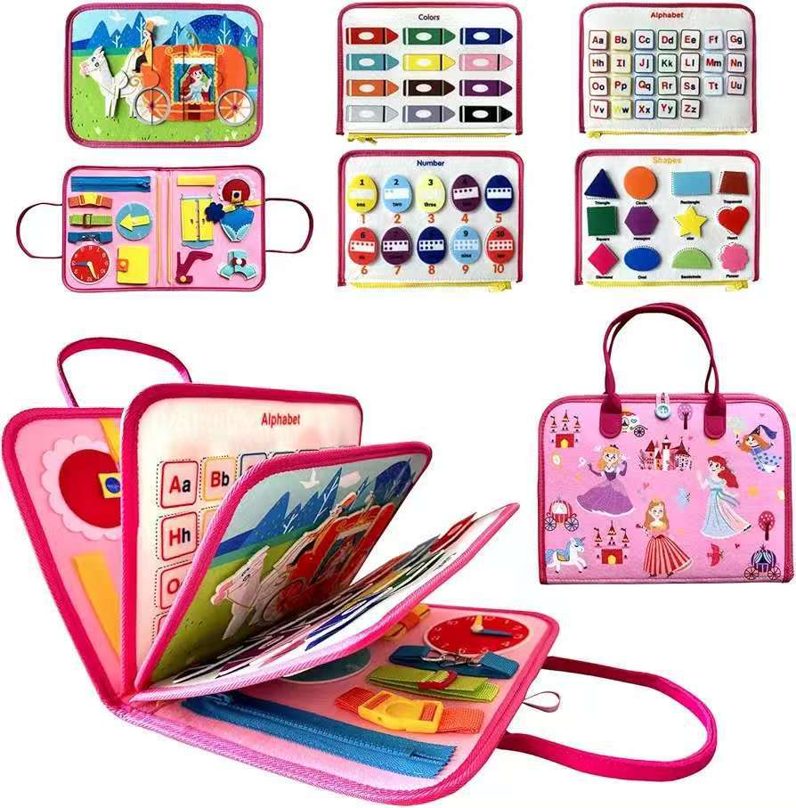 Infant Felt Early Education Learning Board