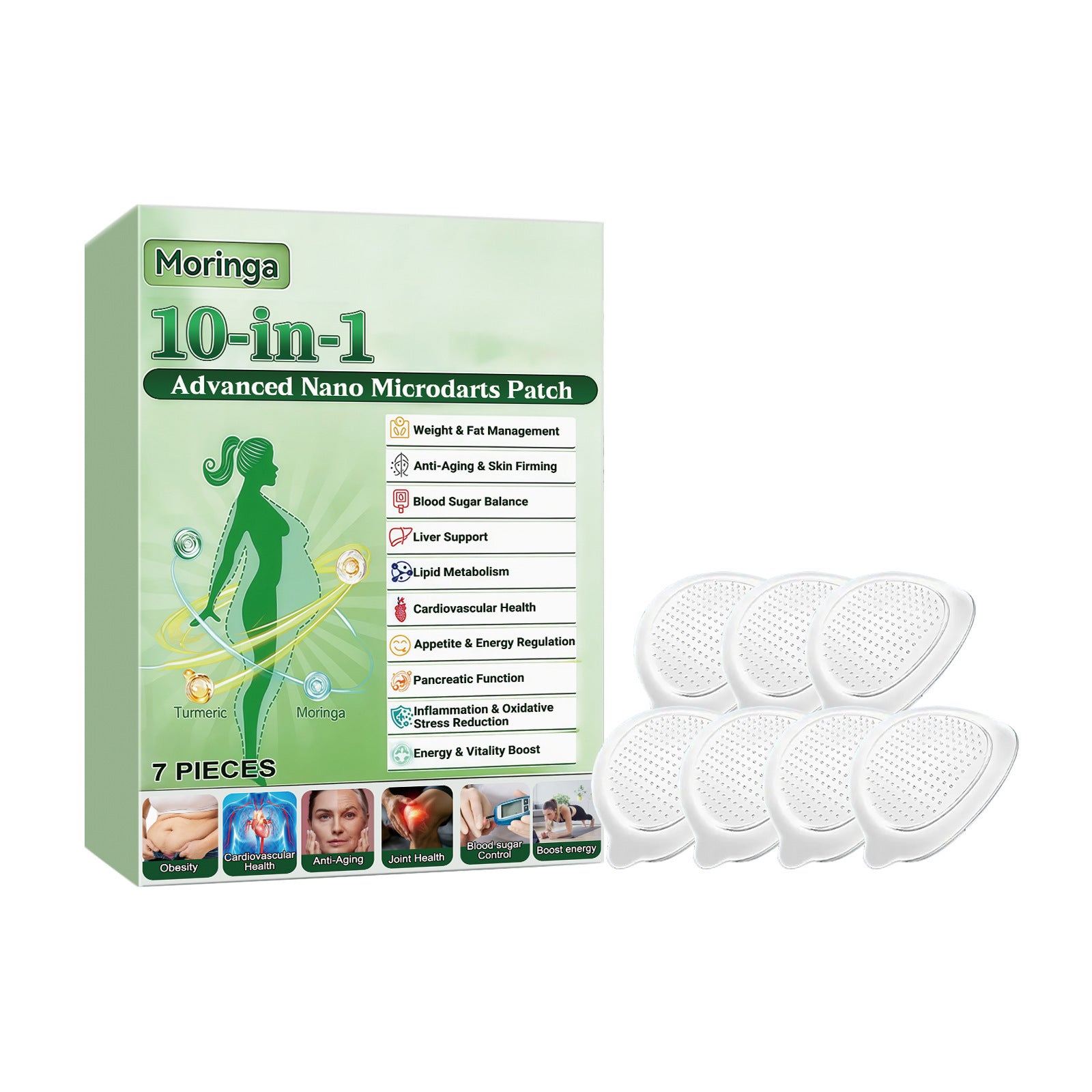 Healrize Moringa Nano Microdarts Skincare Patch