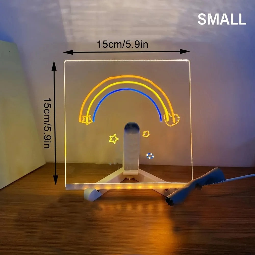 Glowing Erasable Drawing Board for Kids