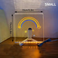 Glowing Erasable Drawing Board for Kids