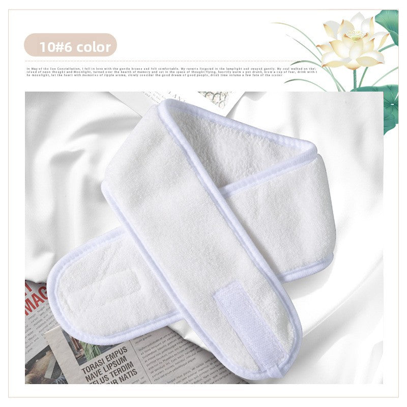 Adjustable Velcro Headband for Sports Yoga and Skincare