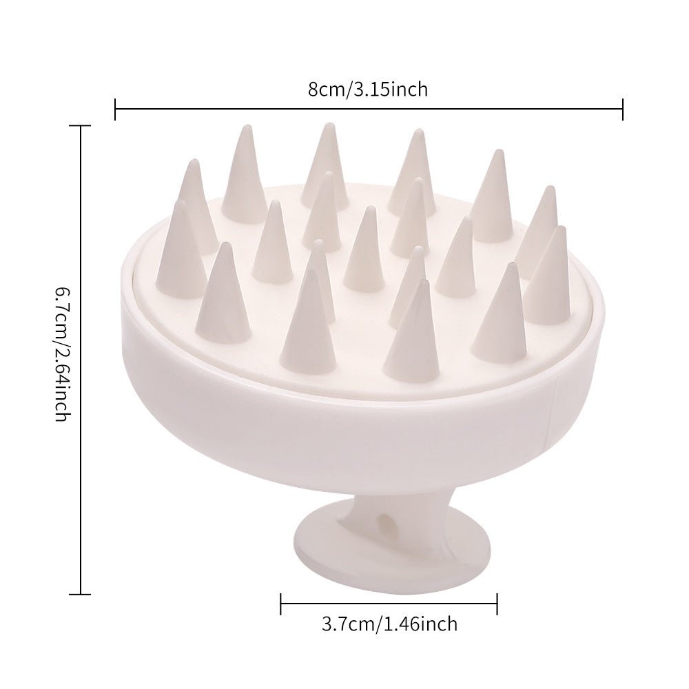 Silicone Scalp Massage Shampoo Brush and Hair Care Set