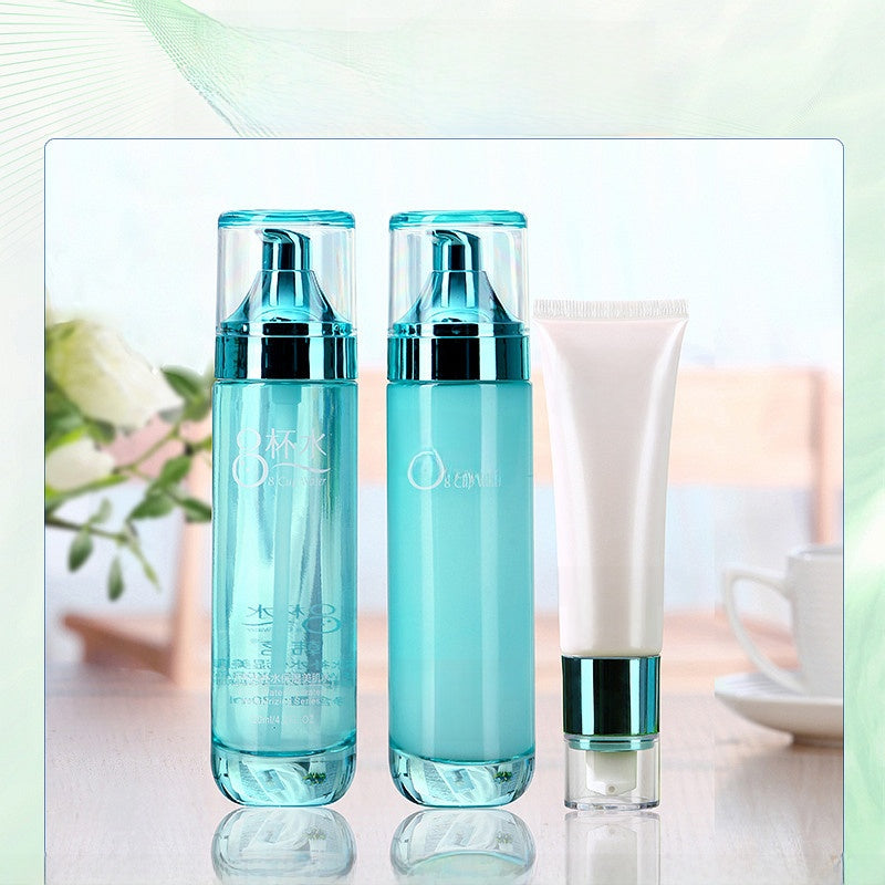 Eight Cups Skincare Toner and Lotion Set
