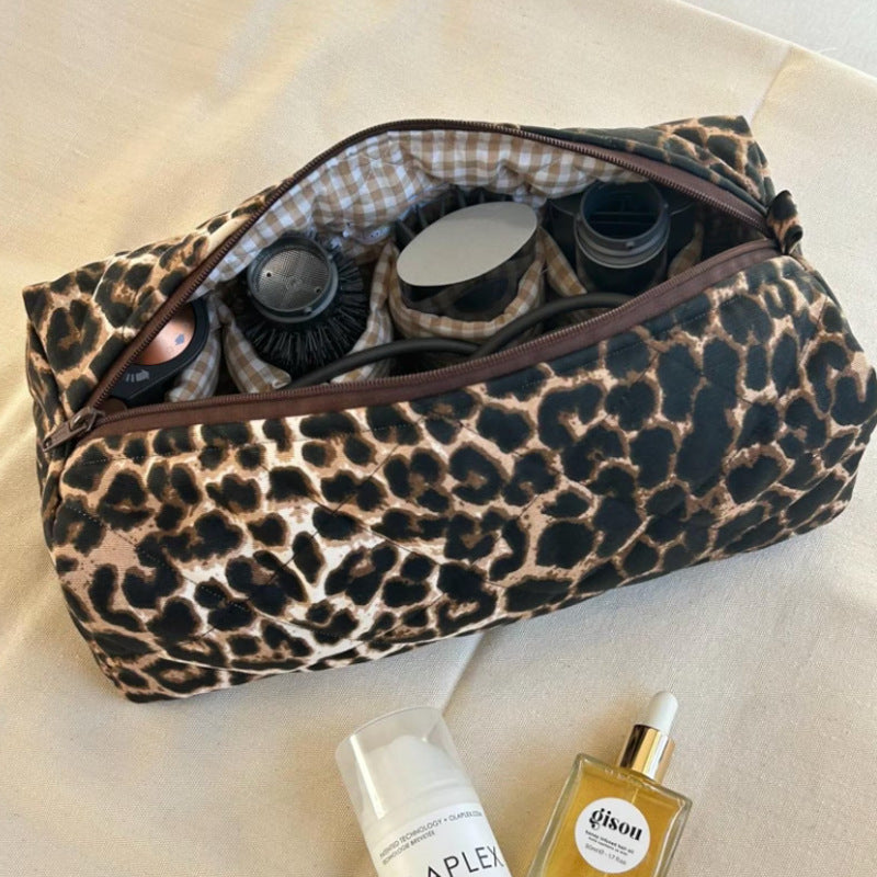 Plush Makeup and Skincare Storage Bag