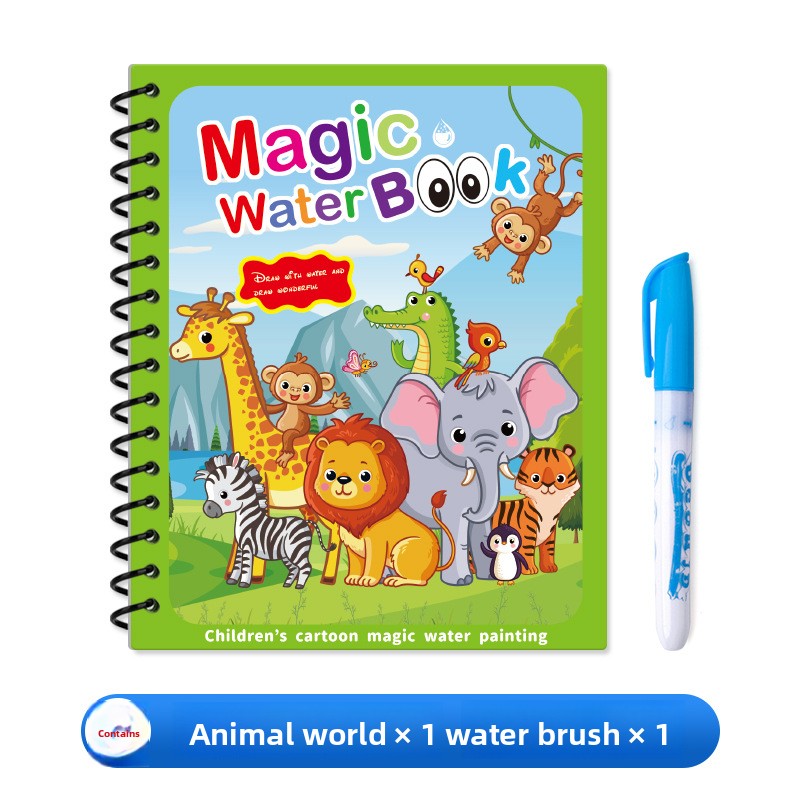 Reusable Water Drawing Book for Kids
