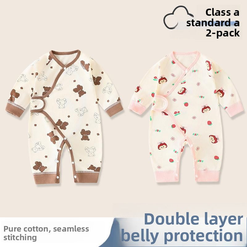 Baby Cotton Jumpsuit Long Sleeve Romper