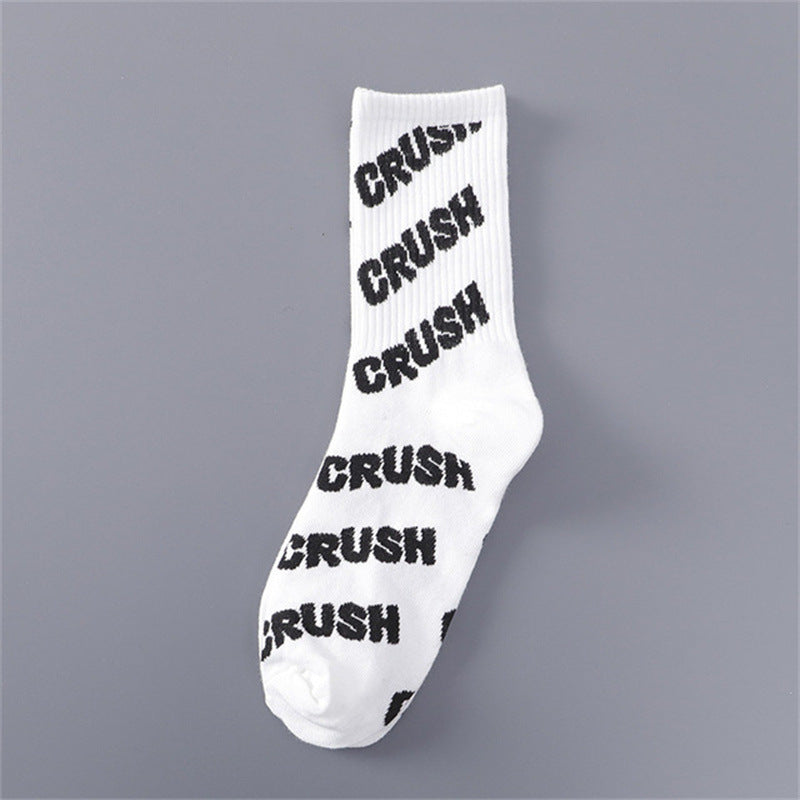 Mid Calf Cotton Socks for Men and Women