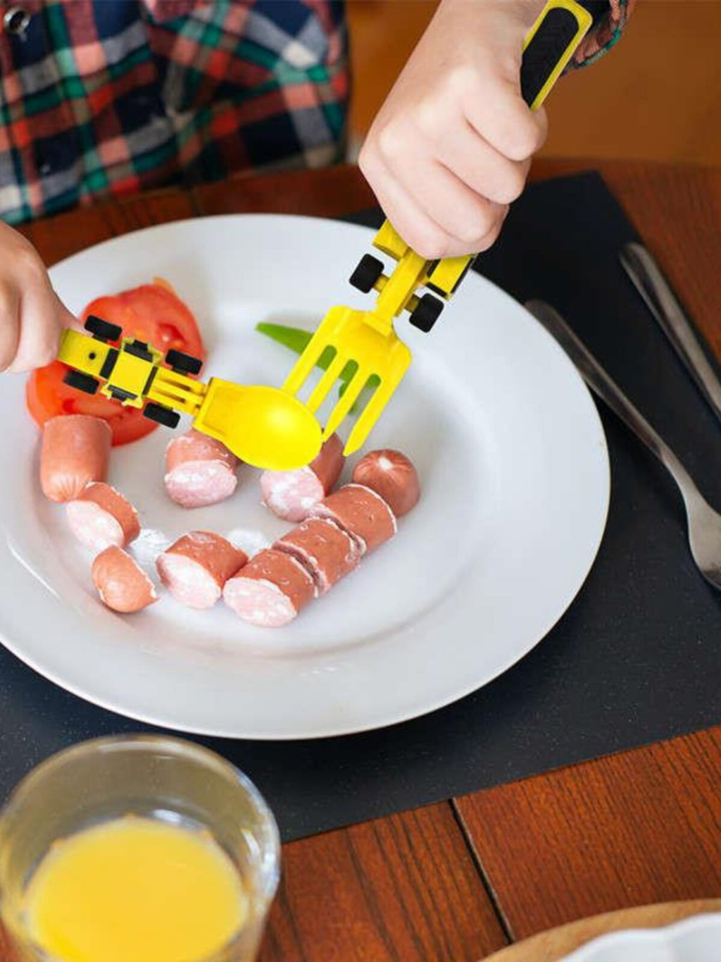 Kids Car Theme Dinnerware Set