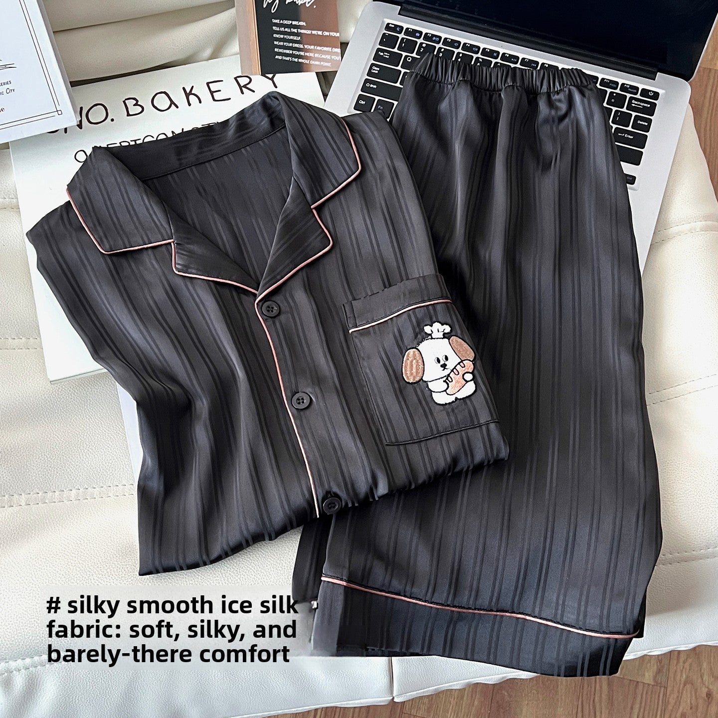 Ice Silk Pajamas for Men