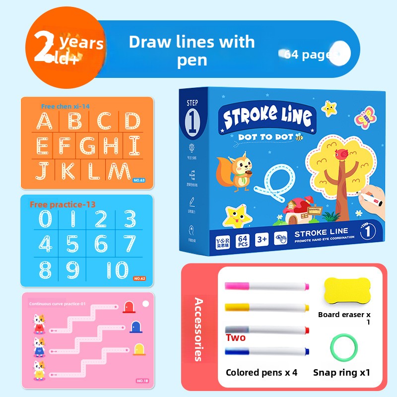 Childrens Pen Control Training Activity Book