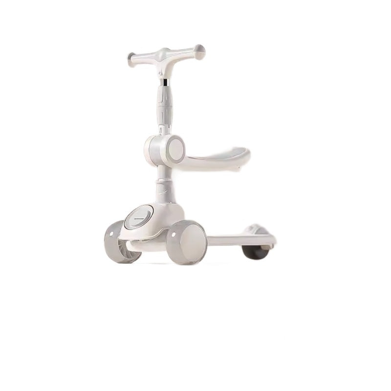 Kids Three-in-One Scooter with Music Lights