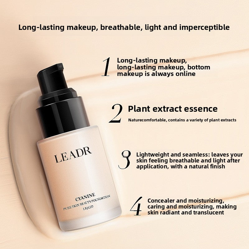 Goddess Beauty Pure Beauty Liquid Foundation Air Cushion Cc Cream Concealer Isolating Moisturizing Non-Removing Makeup Bb Cream Wholesale
