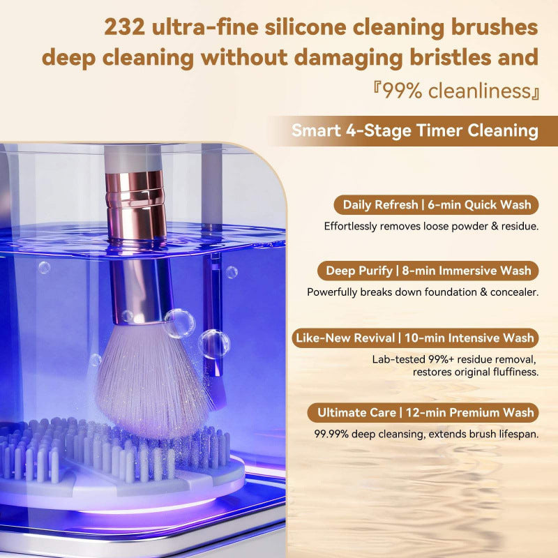 Professional 5-in-1 USB Makeup Brush Cleaning and Drying Machine