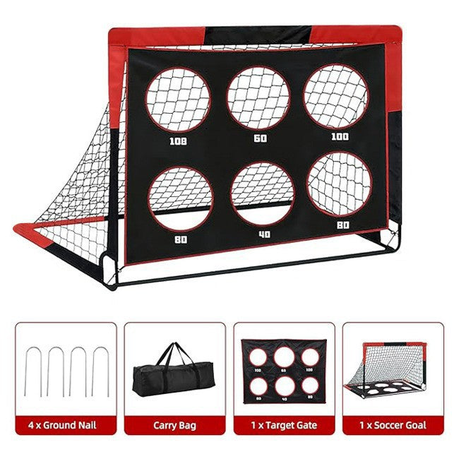 Portable Foldable Football Goal for Kids Training