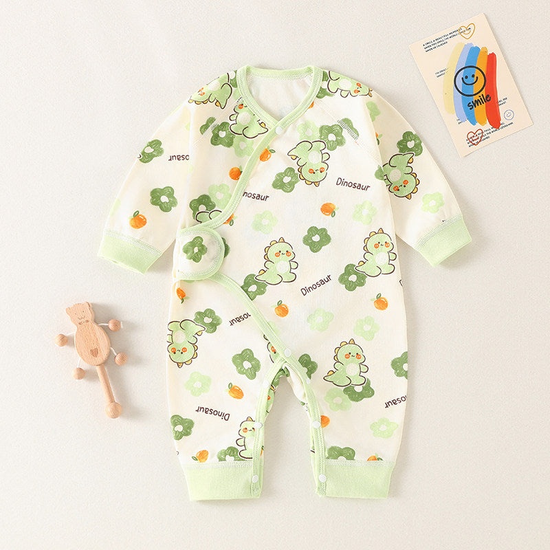 Baby Cotton Jumpsuit Long Sleeve Romper